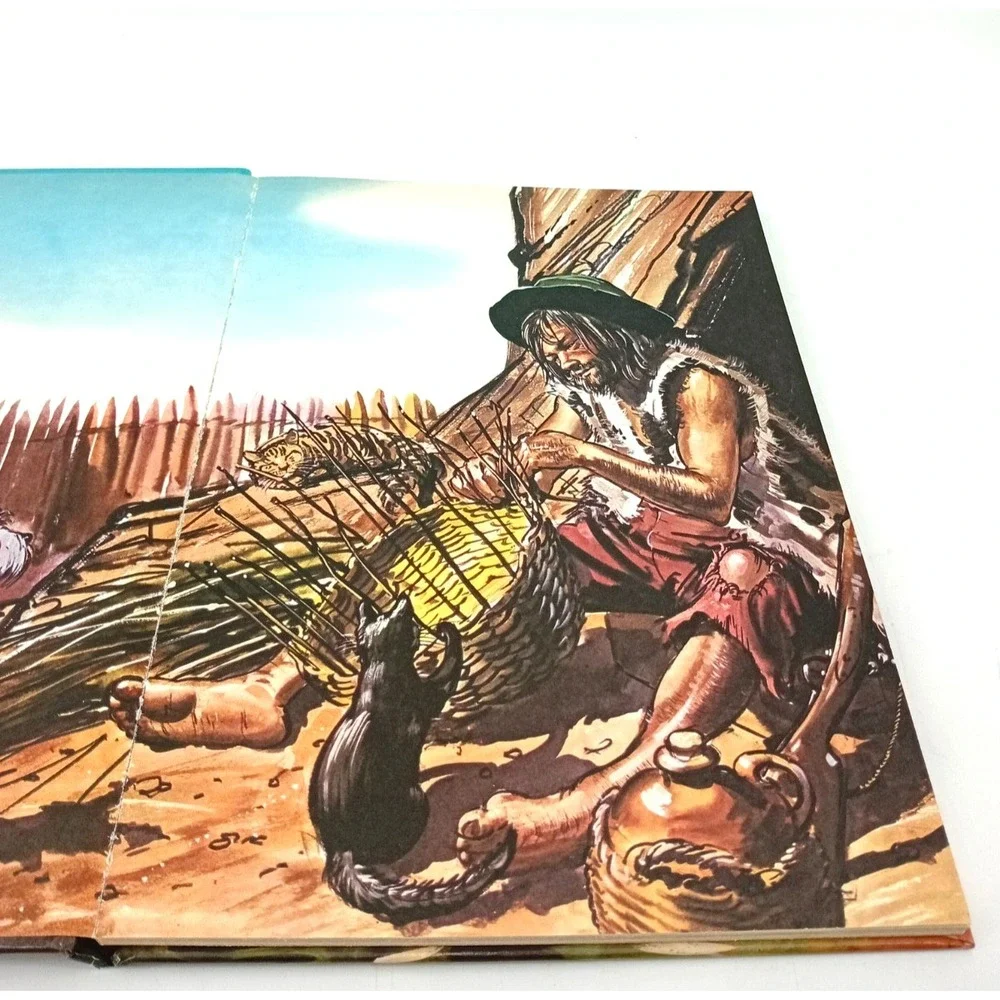 1982 Robinson Crusoe Award Adventure Classics HC by Daniel Defoe - Picture 3 of 7